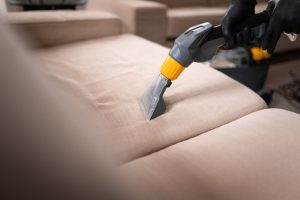 cleaning upholstery