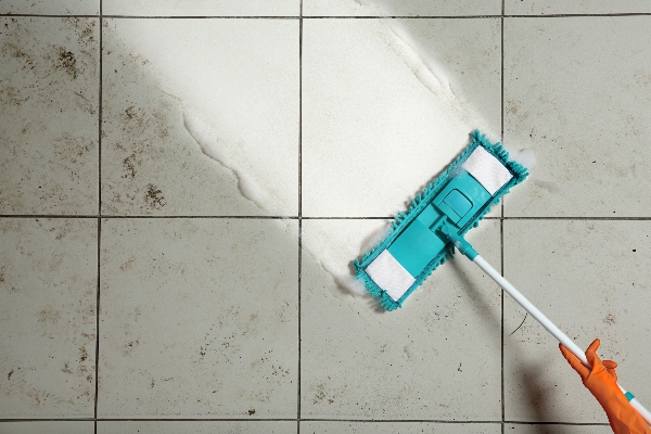 cleaning stone and tile